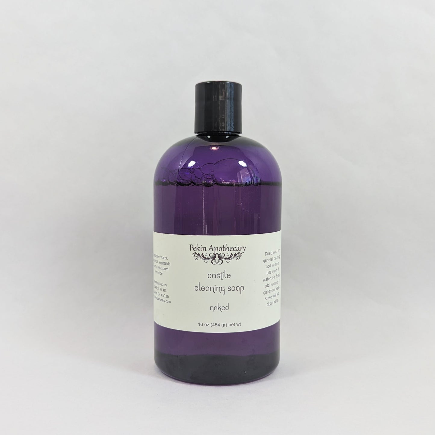 Castile Cleaning Soap - Naked