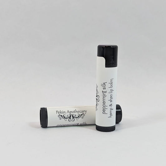 Peppermint Silk Hemp & Shea Lip Balm